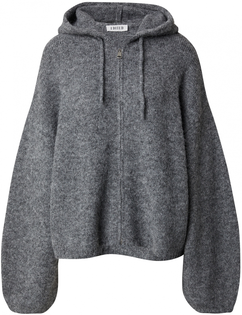 EDITED Oversize kardigán 'Isela'  tmavosivá