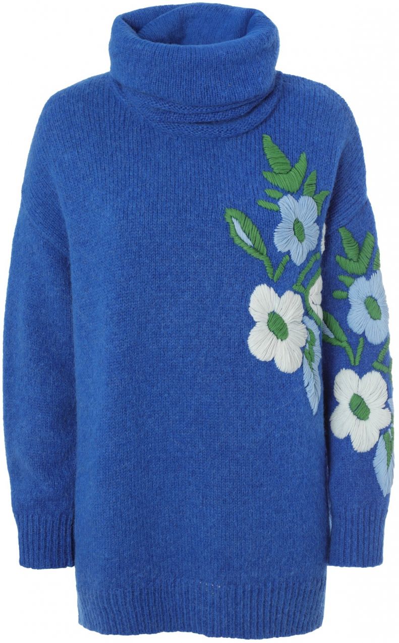 TATUUM Sveter  modrá / biela