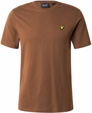Lyle & Scott Tričko  tmavohnedá