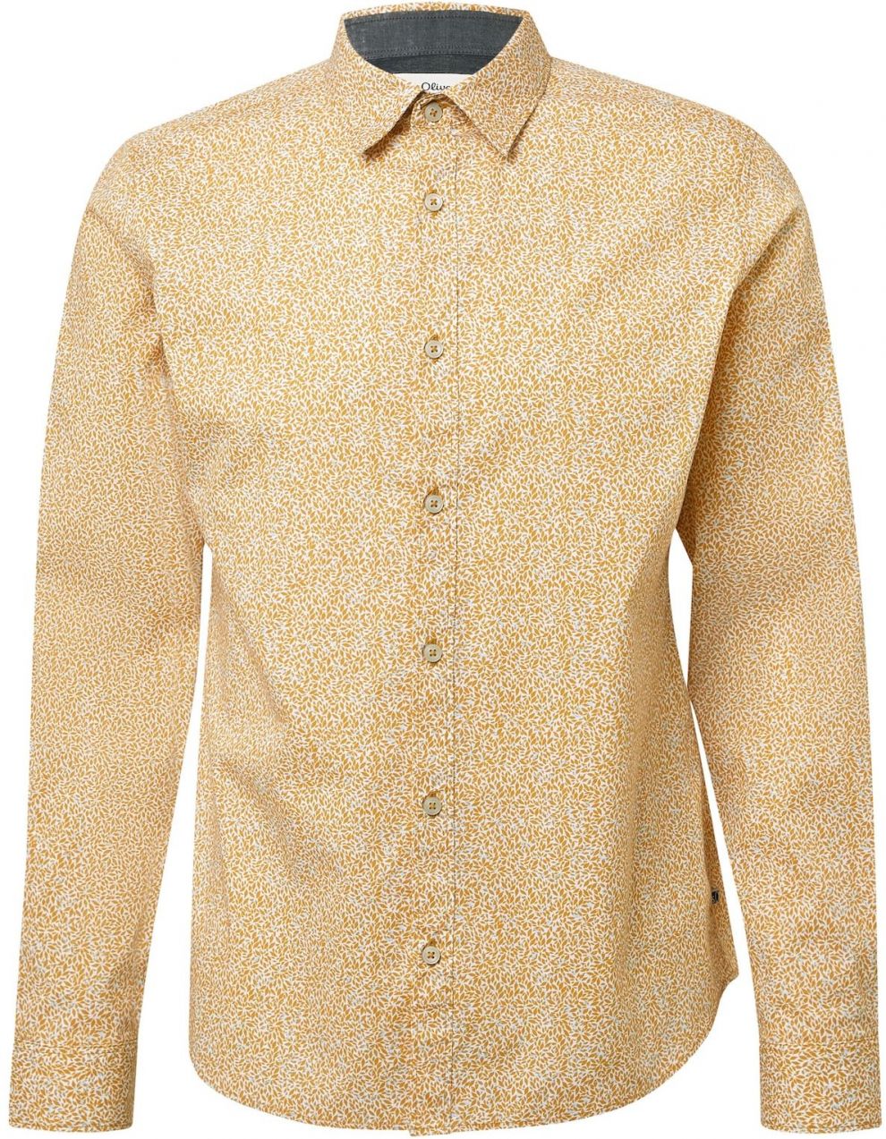 s.Oliver Košeľa  zlatá žltá / biela