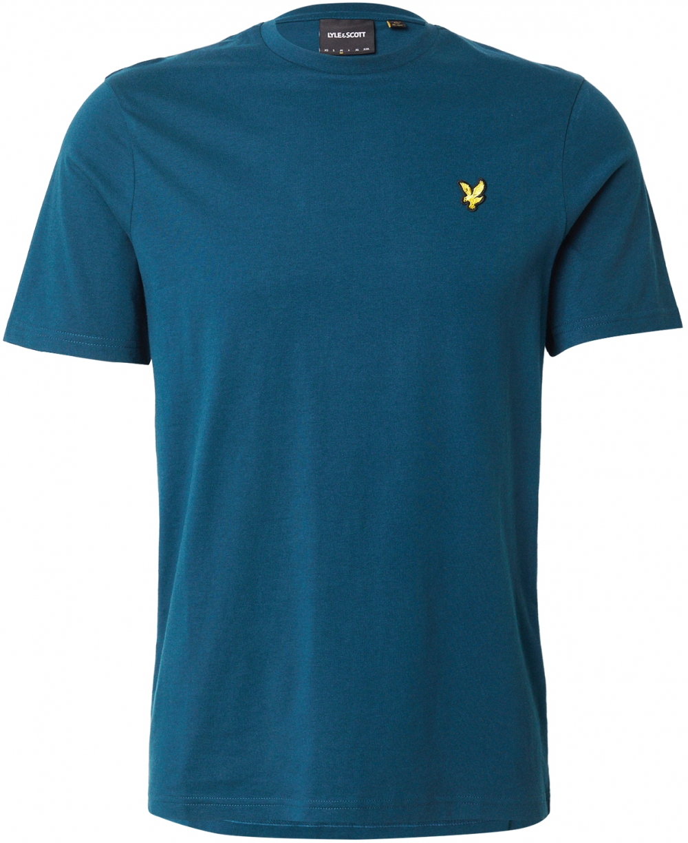 Lyle & Scott Tričko  petrolejová