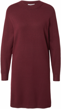 s.Oliver Pletené šaty  bordová