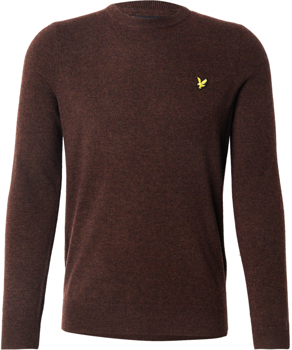 Lyle & Scott Sveter  tmavohnedá