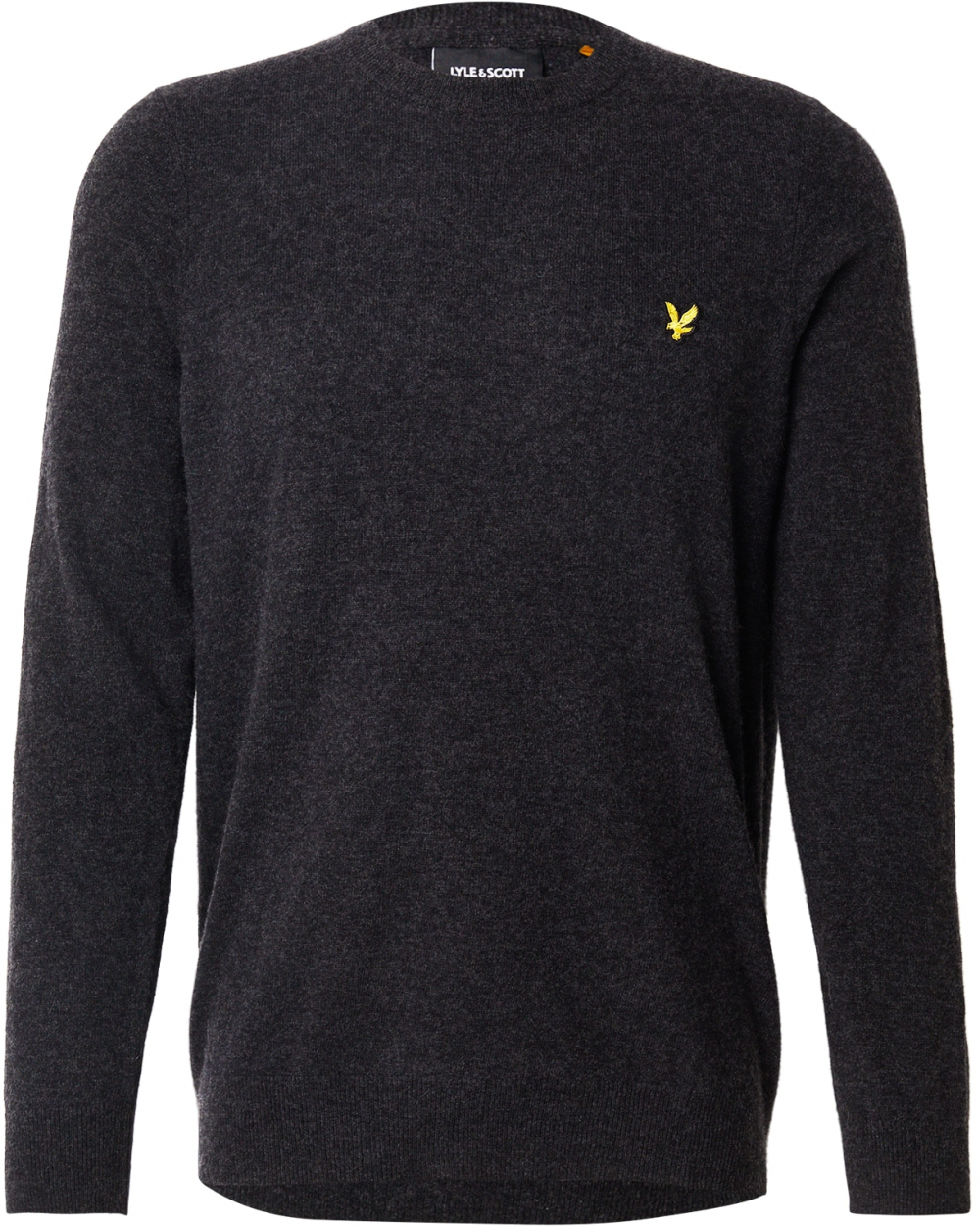 Lyle & Scott Sveter  čierna melírovaná