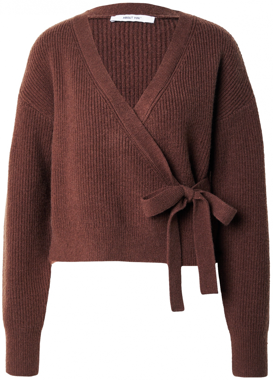 ABOUT YOU Kardigán 'Cassandra'  hnedá