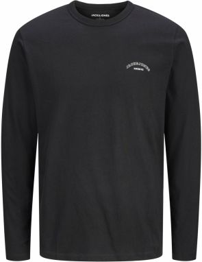 Jack & Jones Plus Tričko 'JJCOLLEGE'  čierna