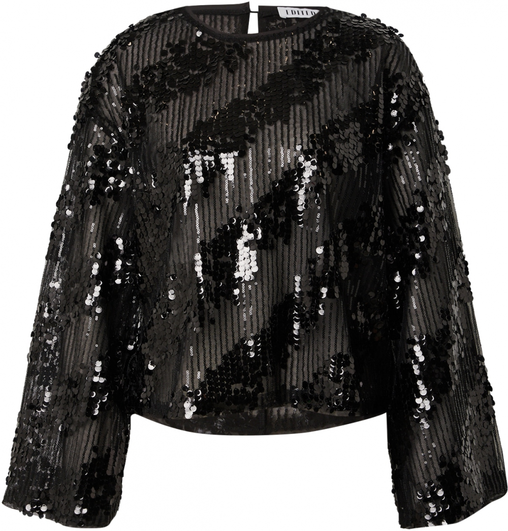 EDITED Tričko 'Xavia'  čierna