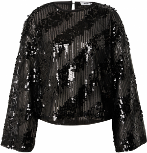 EDITED Tričko 'Xavia'  čierna