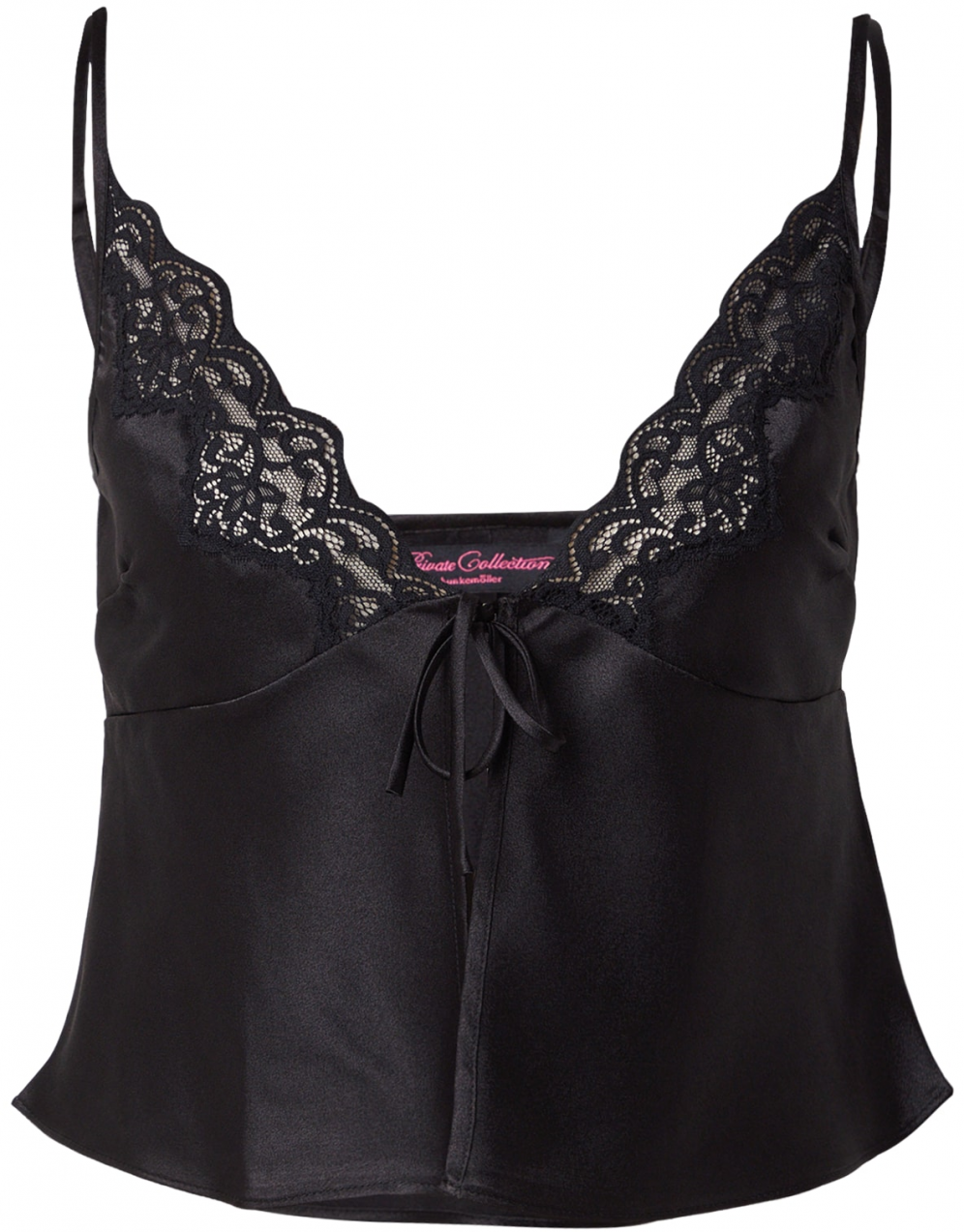 Hunkemöller Tričká na spanie 'Mya'  čierna