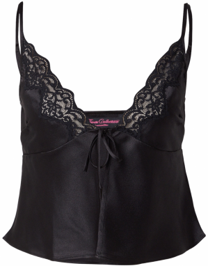 Hunkemöller Tričká na spanie 'Mya'  čierna