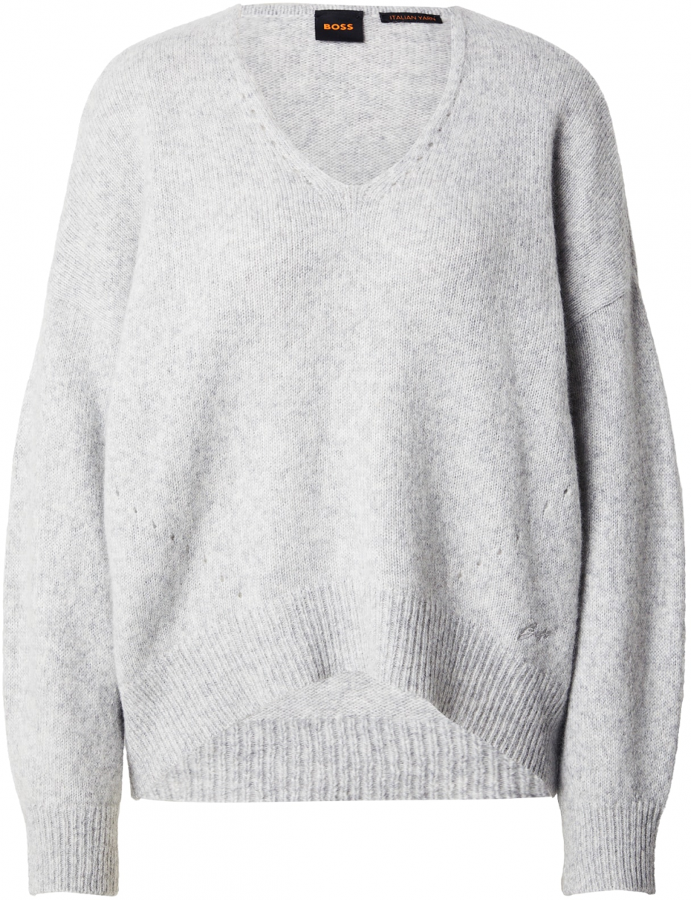 BOSS Orange Sveter 'Fondyssa'  svetlosivá