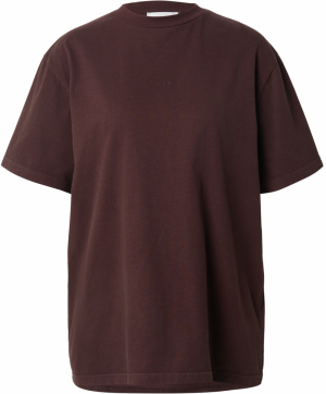 OH APRIL Tričko 'Good Karma'  gaštanová / ružová