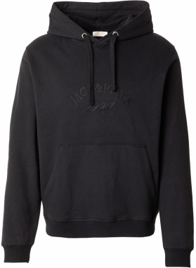JACK & JONES Mikina 'JORBLEECKER'  čierna