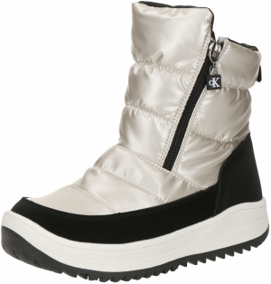 Calvin Klein Snehule  svetlobéžová / čierna