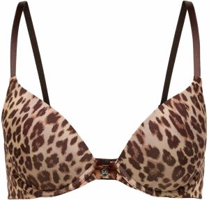 Hunkemöller Podprsenka  hnedá / svetlohnedá / čierna melírovaná