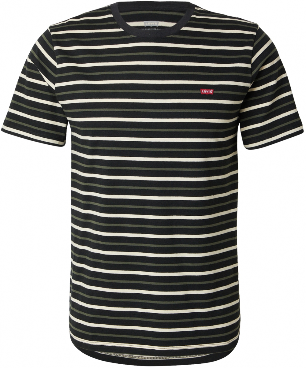 LEVI'S ® Tričko  olivová / čierna / biela