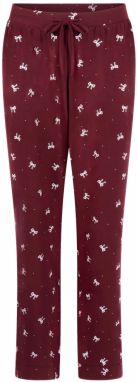 Hunkemöller Pyžamové nohavice  červená / biela