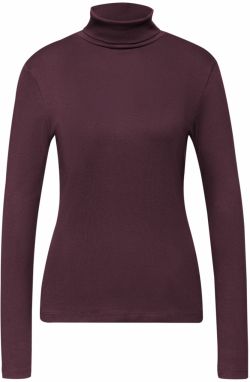 STREET ONE Tričko  farba lesného ovocia