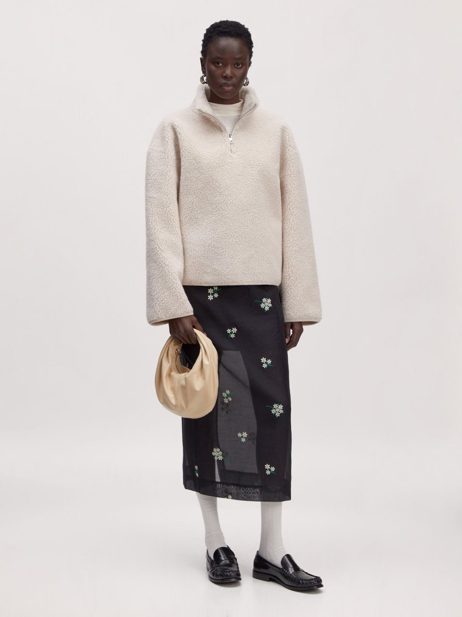 EDITED Sveter 'Janice'  krémová