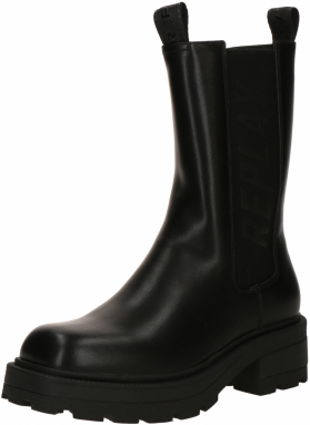 REPLAY Členkové čižmy  čierna