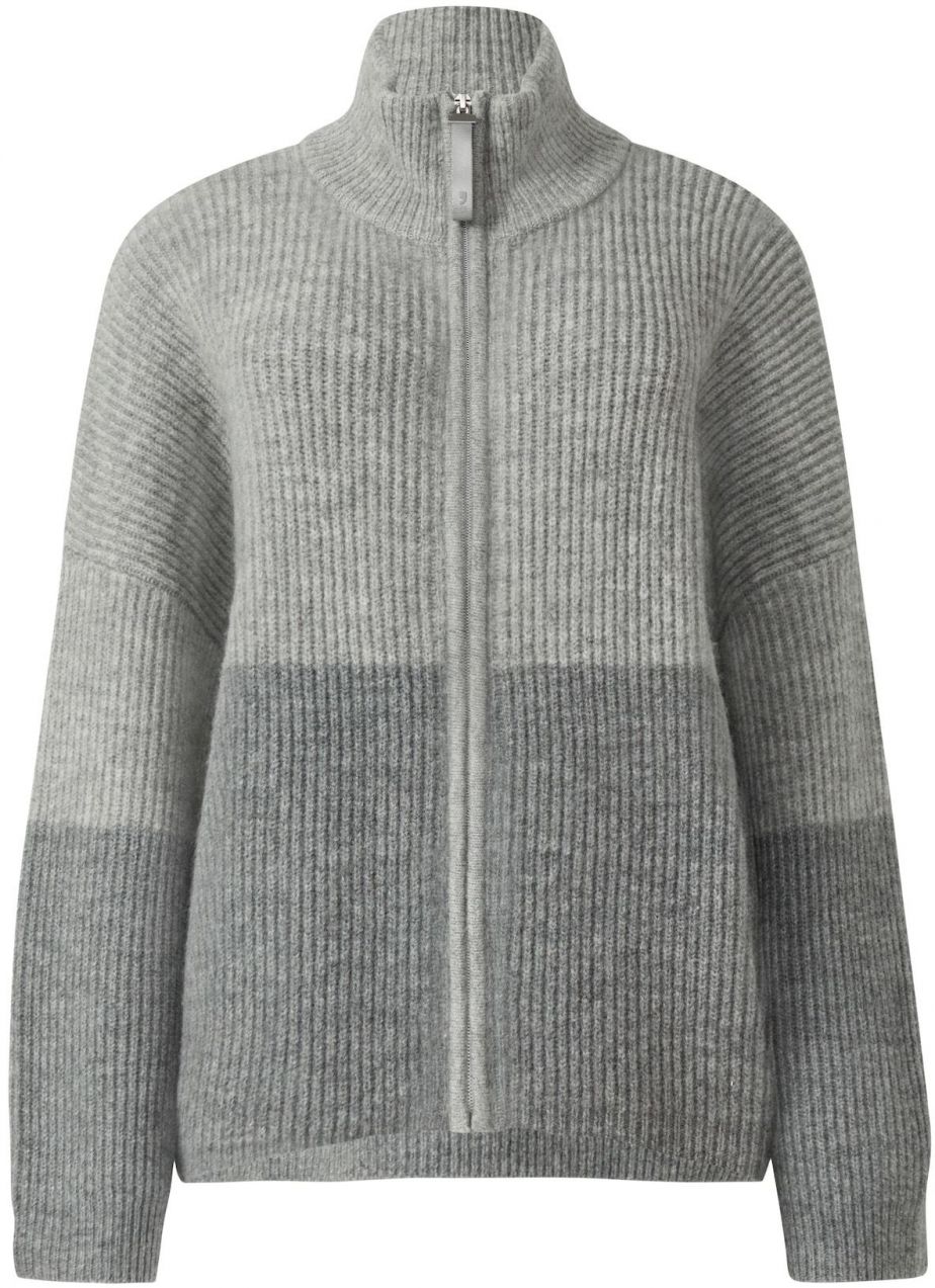 COMMA Kardigán  sivá / sivá melírovaná