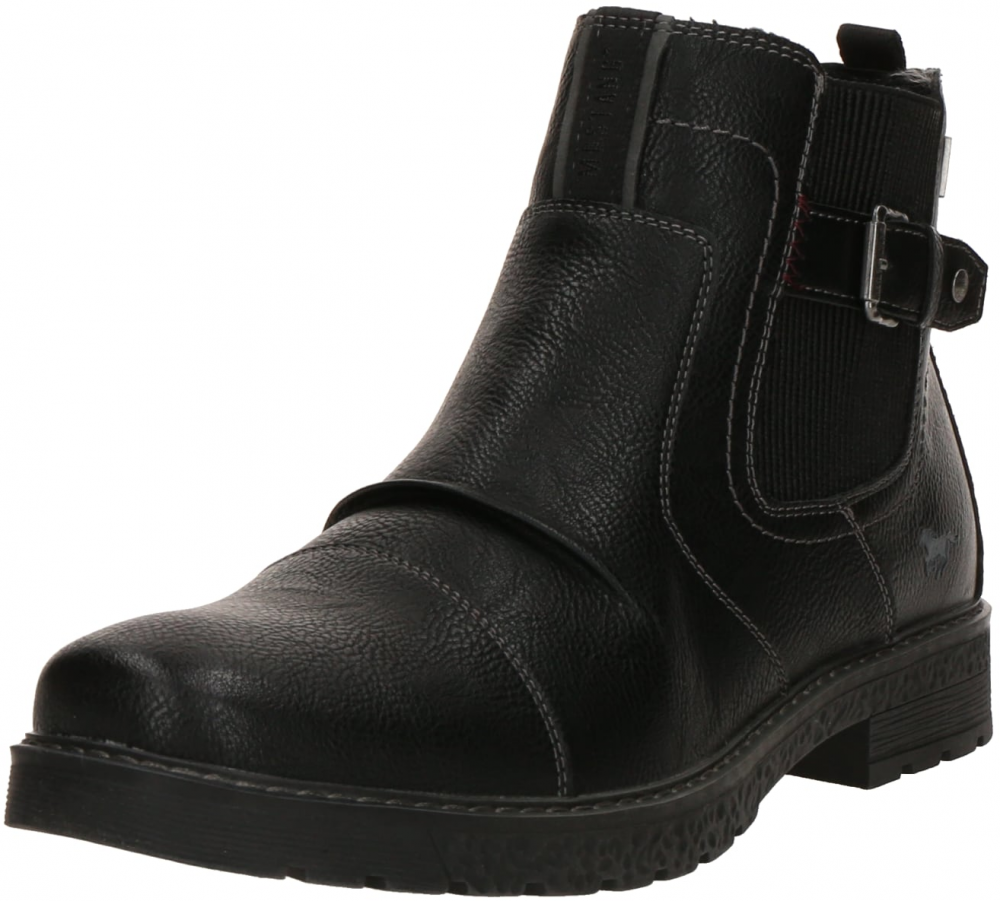 MUSTANG Nízke čižmy  čierna