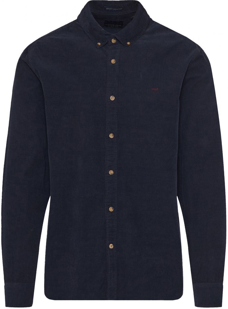 Funky Buddha Košeľa  námornícka modrá