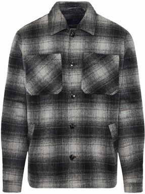 Funky Buddha Prechodná bunda  sivá / tmavosivá / čierna