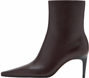 MANGO Členkové čižmy 'Katerina'  čokoládová