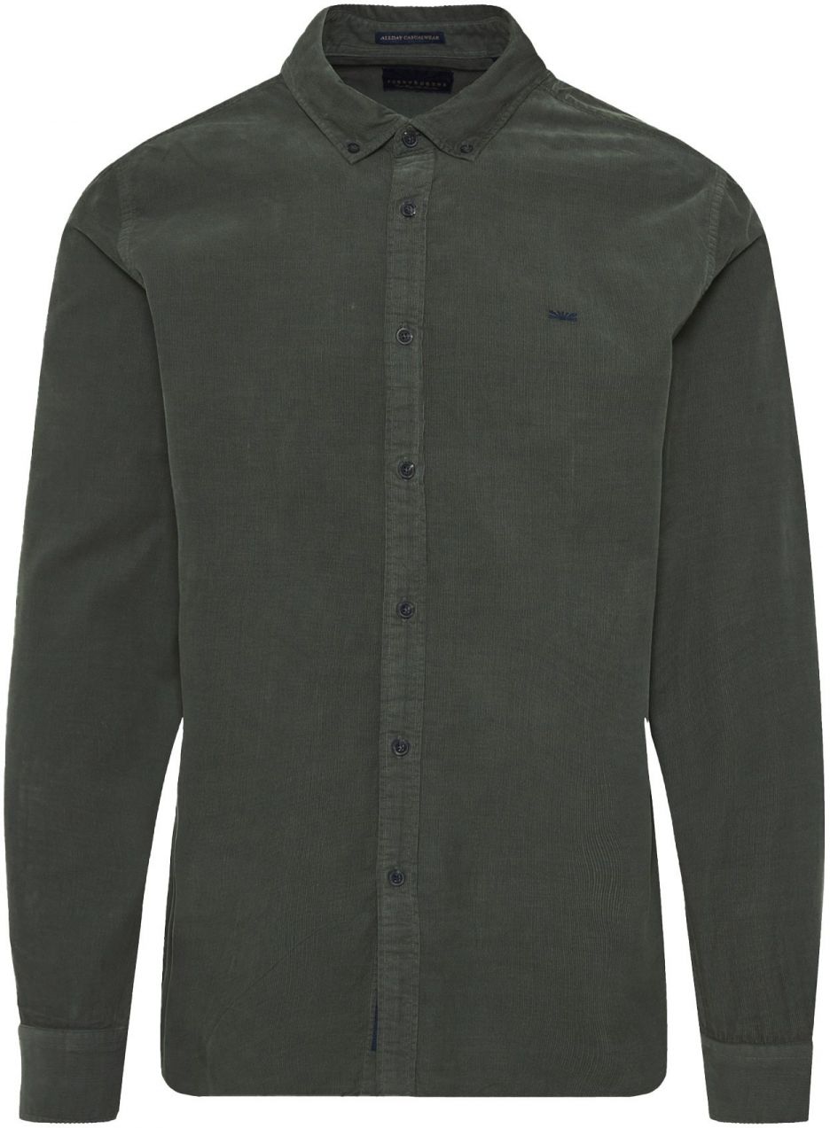 Funky Buddha Košeľa  kaki