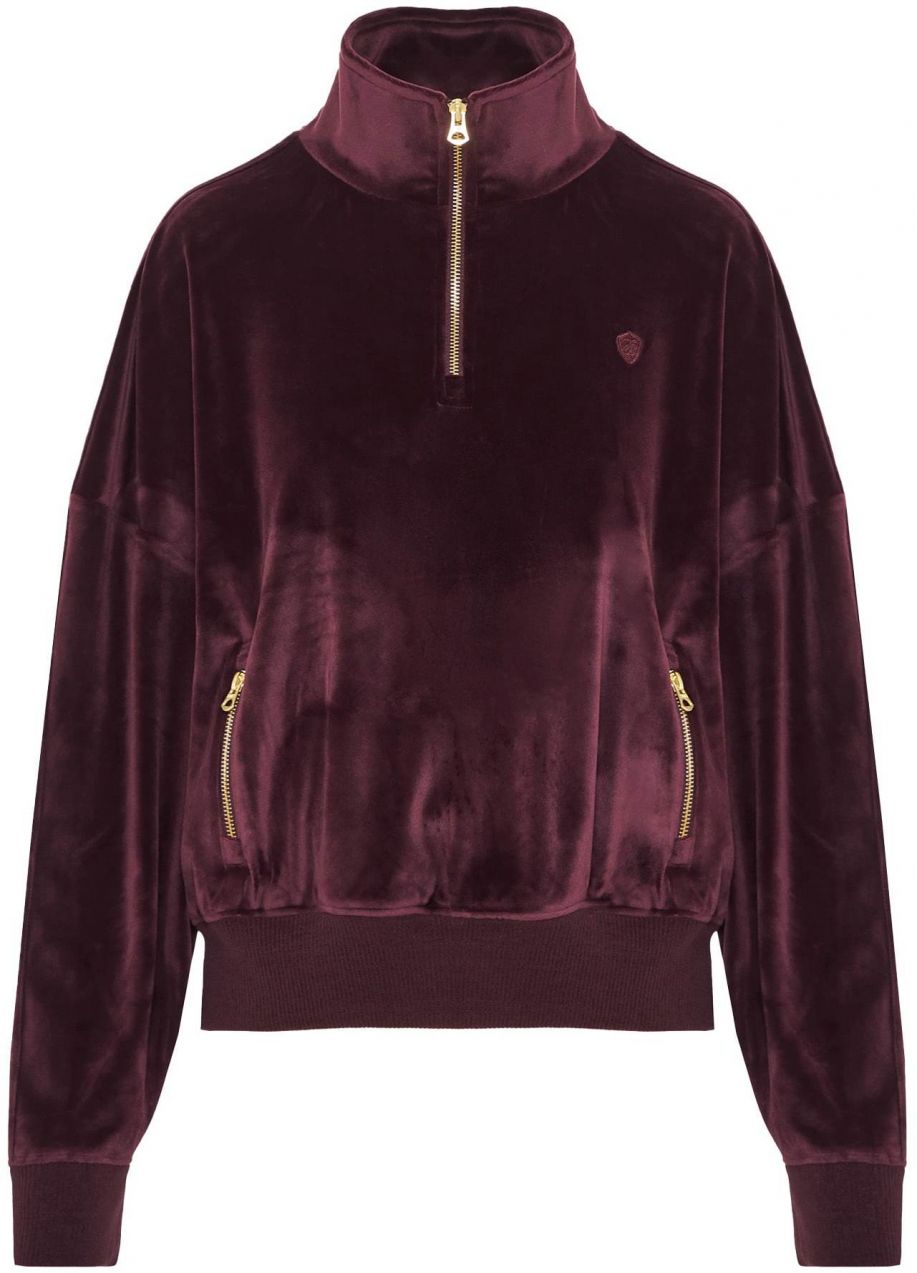 Funky Buddha Sveter  burgundská