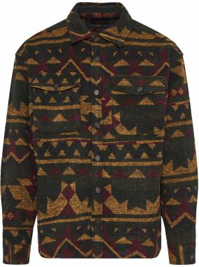 Funky Buddha Prechodná bunda  hnedá / hrdzavohnedá / olivová