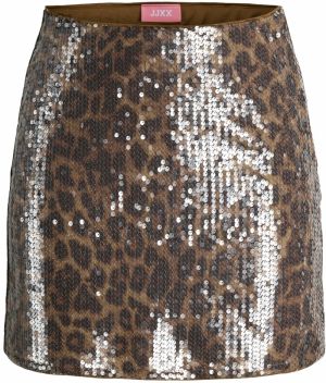 JJXX Sukňa 'JXIZZY'  hnedá / čierna