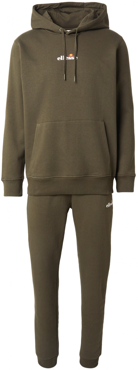 ELLESSE Tréningový komplet  žltá / kaki / červená / biela