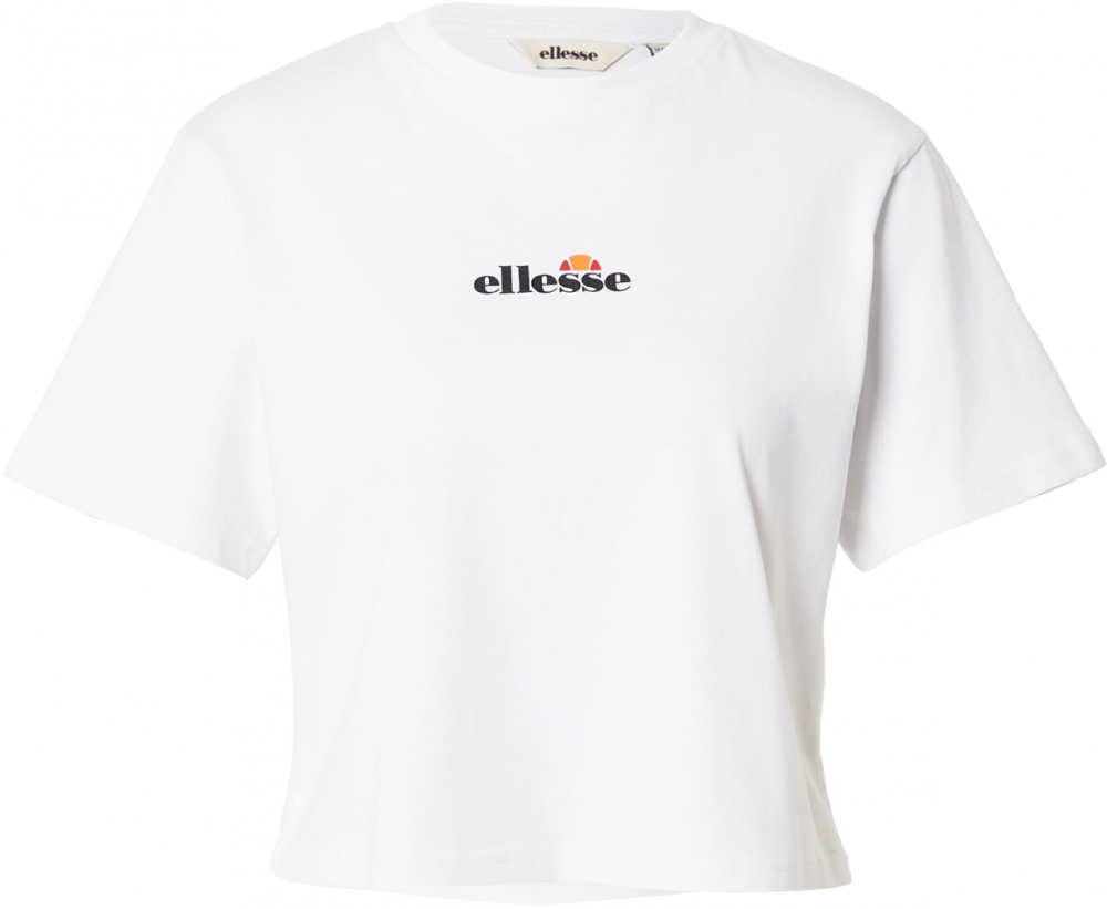 ELLESSE Tričko 'Silinto 2'  tmavooranžová / červená / čierna / biela