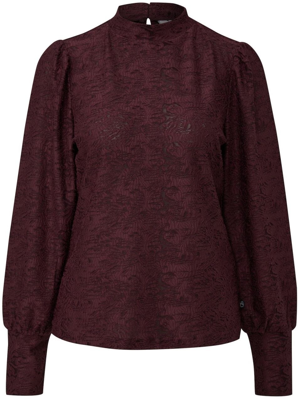 QS Blúzka  baklažánová