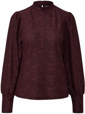 QS Blúzka  baklažánová