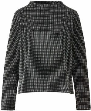 s.Oliver Tričko  čierna / biela