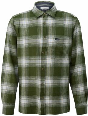 s.Oliver Košeľa  svetlomodrá / tmavozelená / biela