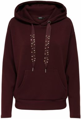 ONLY Mikina 'ONLFANCY'  čokoládová