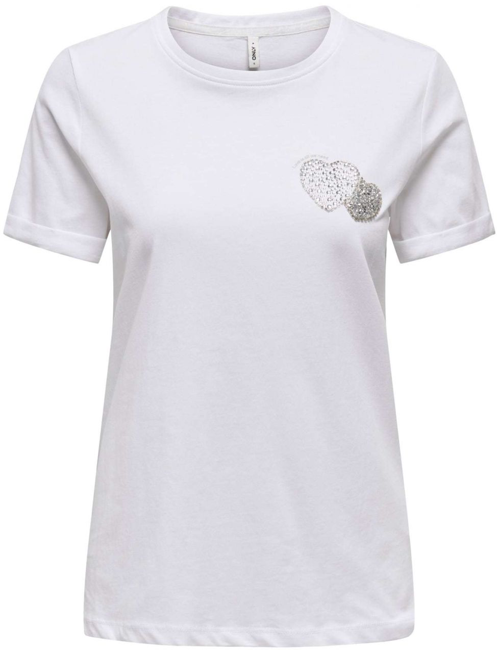 ONLY Tričko  strieborná / biela