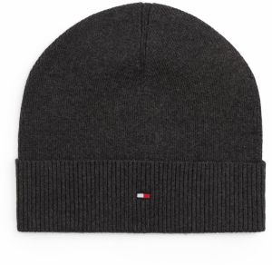 TOMMY HILFIGER Čiapky  čierna melírovaná