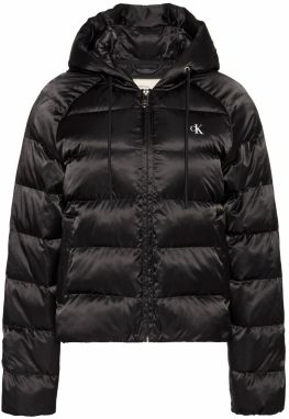 Calvin Klein Jeans Prechodná bunda  čierna