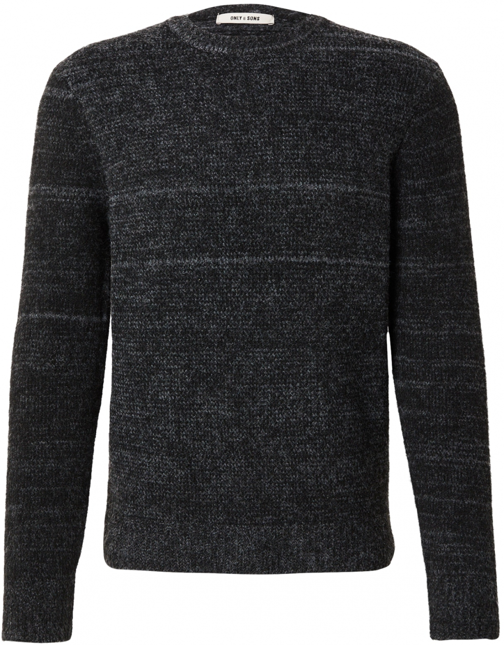 Only & Sons Sveter  čierna melírovaná