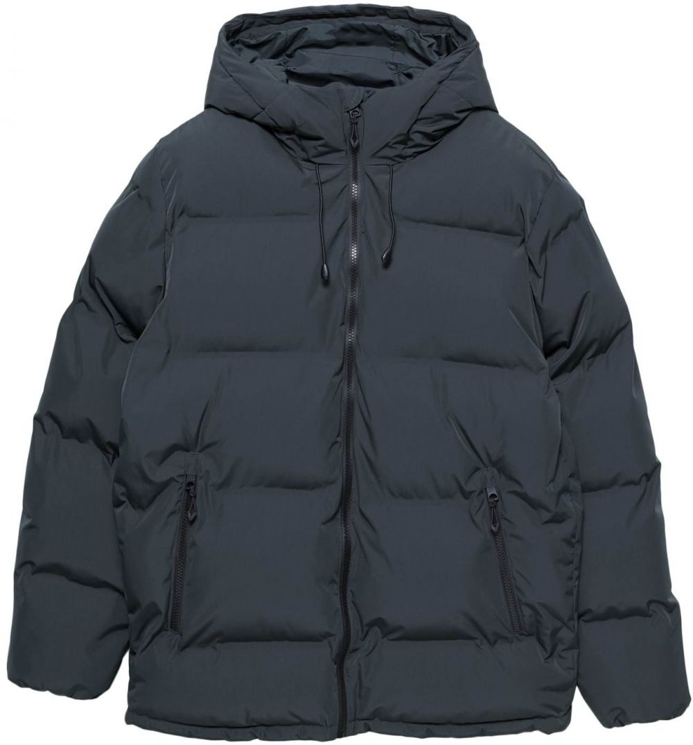 Pull&Bear Zimná bunda  námornícka modrá