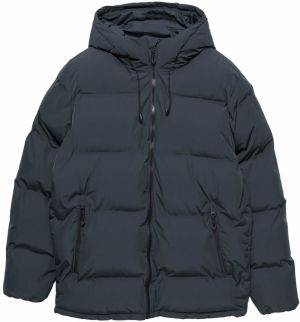 Pull&Bear Zimná bunda  námornícka modrá