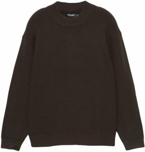 Pull&Bear Sveter  čokoládová