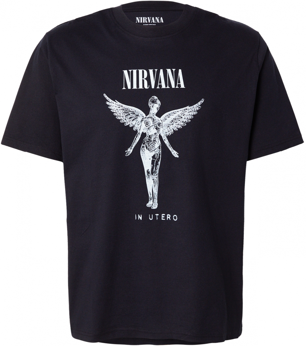 Jack & Jones Premium Tričko 'JPRBLUNIRVANA'  svetlosivá / čierna