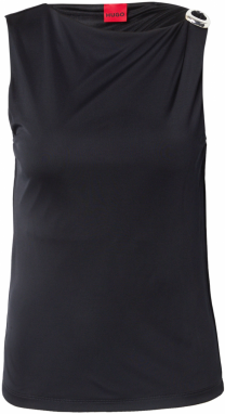 HUGO Top 'Dastasy'  čierna