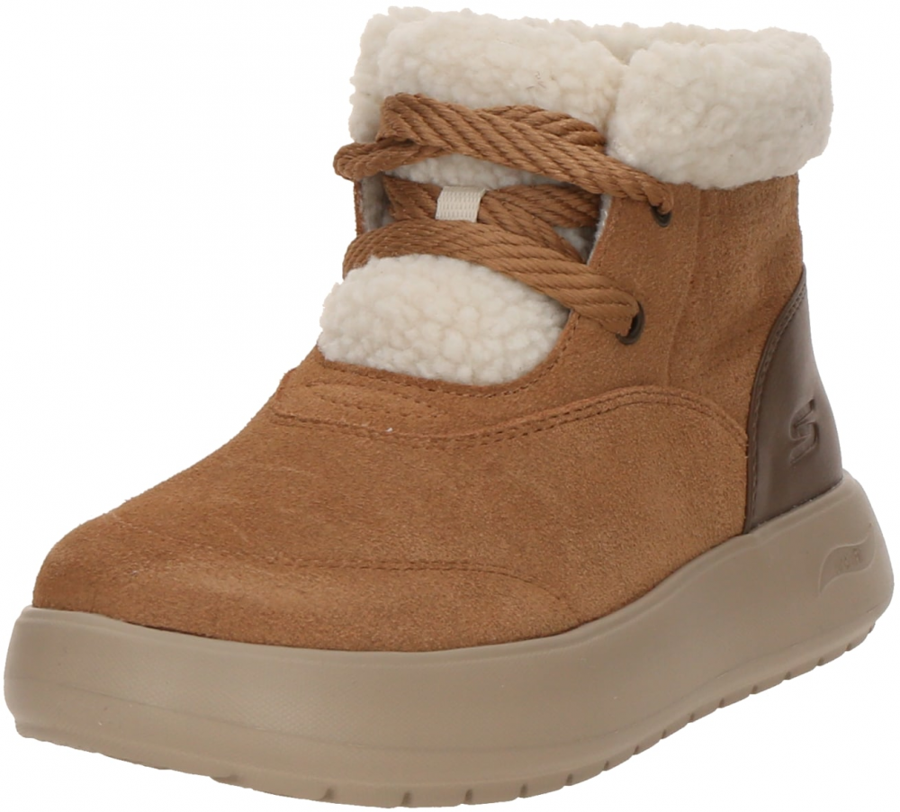 SKECHERS Snehule  gaštanová
